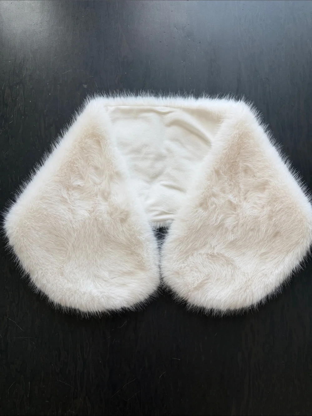 Bridal white Faux Fur Collar Scarf - Elegant Women’s Accessory